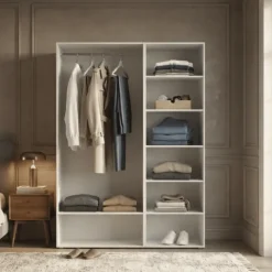 Dressing Casa 135 cm blanc