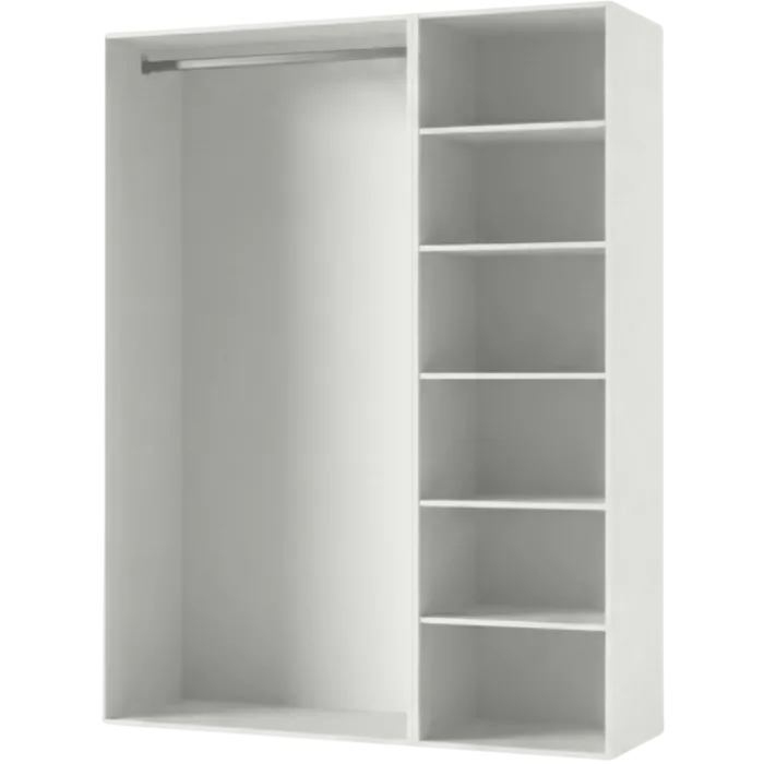 Dressing Casa 135 cm blanc