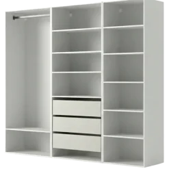 Dressing Casa 195 cm blanc