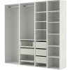 Dressing Casa 210 cm blanc