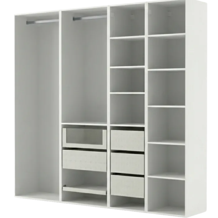 Dressing Casa 210 cm blanc