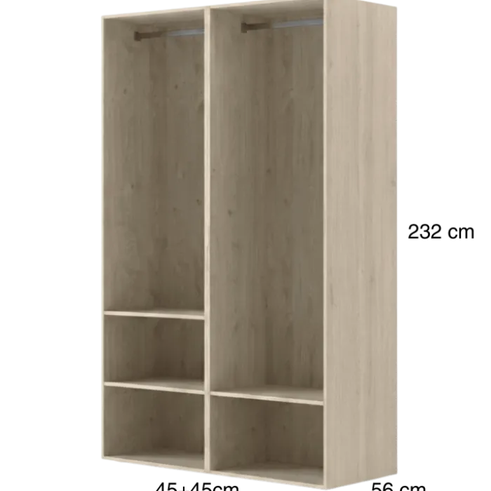 Dressing Casa 90 cm Chêne hickory