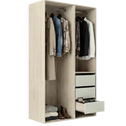 Dressing Casa 90 cm Chêne hickory
