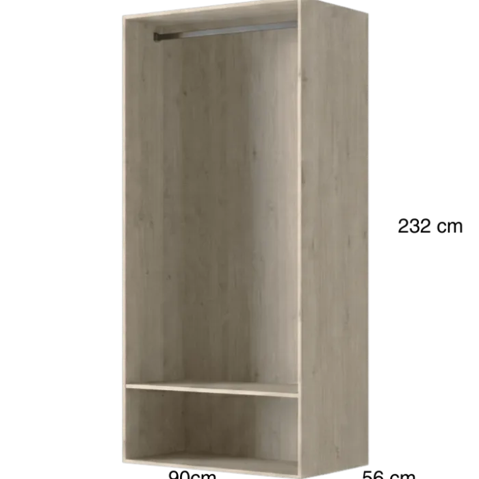 Dressing Casa 90 cm Chêne hickory