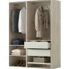 Dressing Casa 105 cm Chêne Hickory