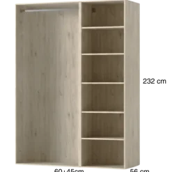 Dressing Casa 105 cm Chêne hickory