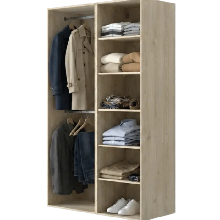 Dressing Casa 120 cm Chêne hickory