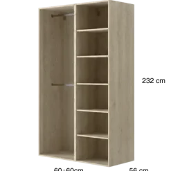 Dressing Casa 120 cm Chêne hickory
