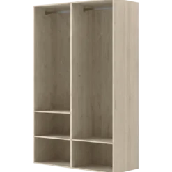 Dressing Casa 120 cm Chêne Hickory