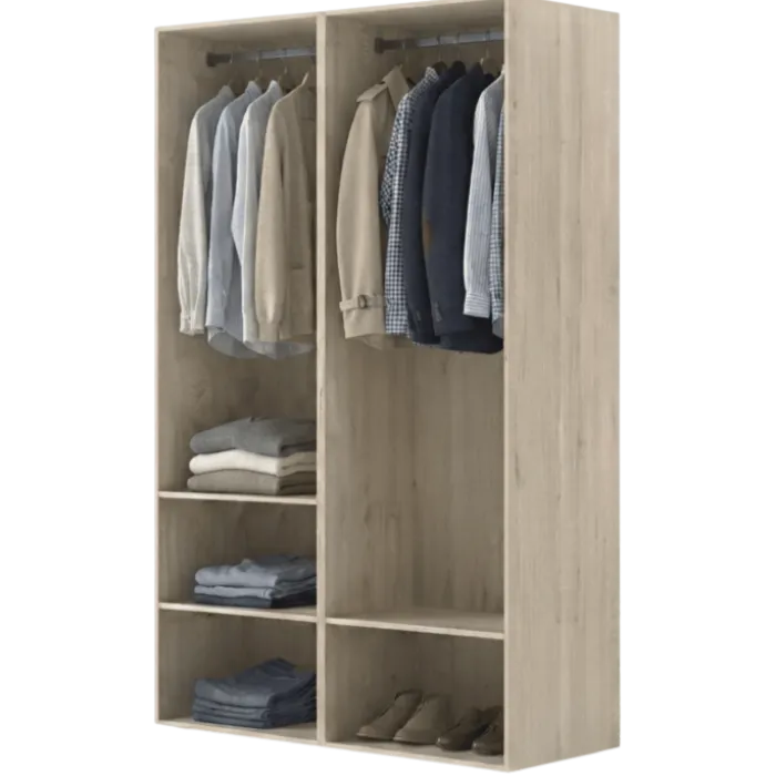 Dressing Casa 120 cm Chêne Hickory