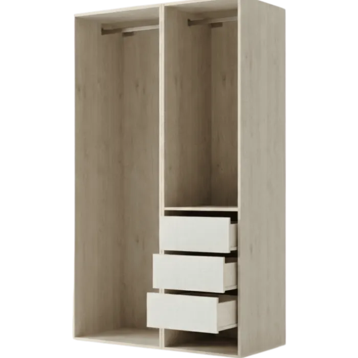 Dressing Casa 120 cm chêne hickory