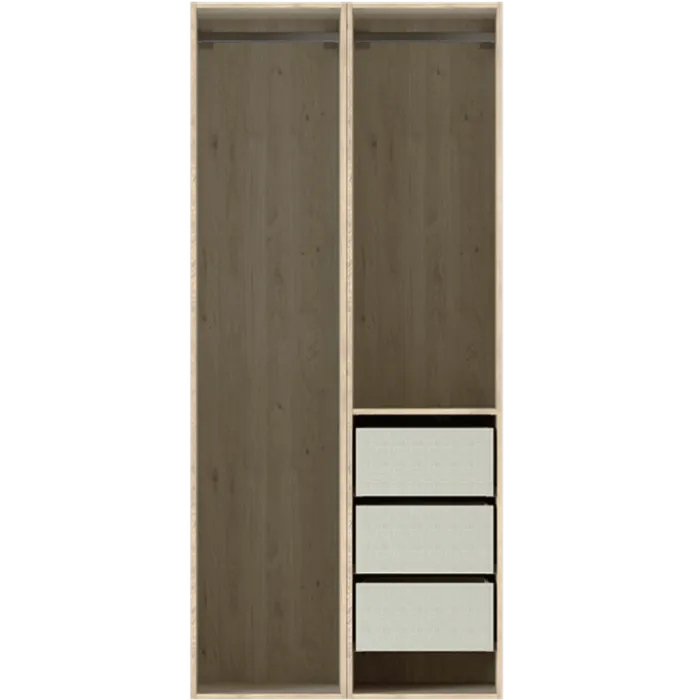 Dressing Casa 120 cm chêne hickory