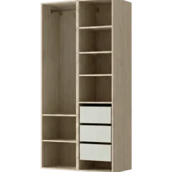 Dressing Casa 120 cm chêne hickory
