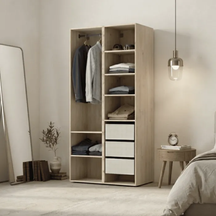 Dressing Casa 120 cm chêne hickory