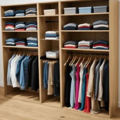 Dressing casa 240 cm chêne hickory