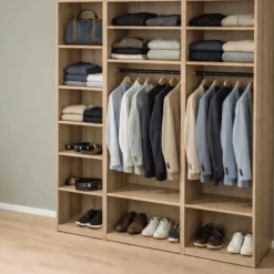 Dressing casa 225 cm chêne hickory