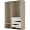 Dressing Casa 135 cm chêne hickory