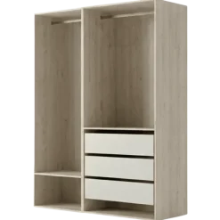 Dressing Casa 135 cm chêne hickory