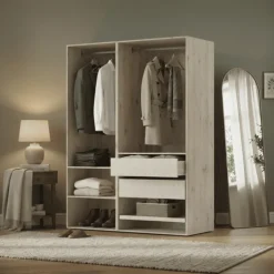 Dressing Casa 135 cm Chêne hickory