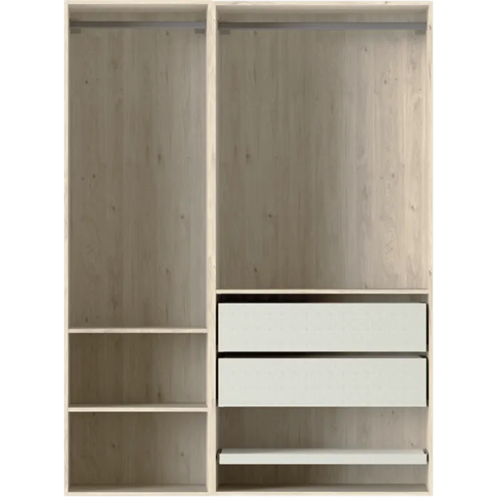 Dressing Casa 135 cm Chêne hickory