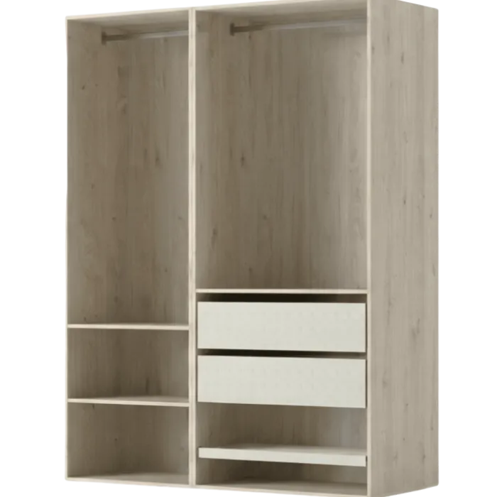 Dressing Casa 135 cm Chêne hickory