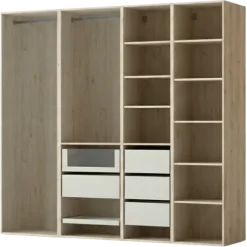 Dressing Casa 210 cm chêne hickory