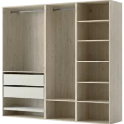 Dressing Casa 210 cm chêne hickory