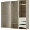 Dressing Casa 210 cm Chêne hickory