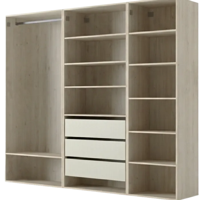 Dressing 195 cm Casa chêne hickory