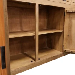 Dressoir DHRUV bois mange/nougat