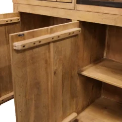 Dressoir DHRUV bois mange/nougat