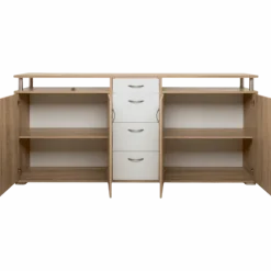 Dressoir Maximo - son oma et blanc