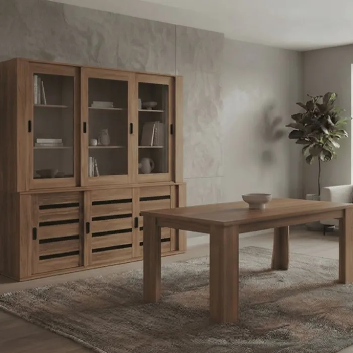 Dressoir 3 portes coulissantes Oberon