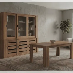 Dressoir 3 portes coulissantes Oberon
