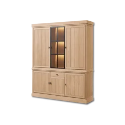 Dressoir + Vaisselier Jura chêne
