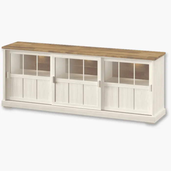 Dressoir vitré DR1 - Blanc - Patio