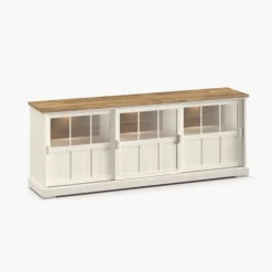 Dressoir vitré DR1 - Blanc - Patio
