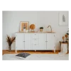 Enfilade Bergen 51 blanc/chêne artisan