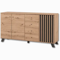 Enfilade Medan 51C chêne artisan/anthracite