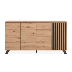 Enfilade Medan 51C chêne artisan/anthracite