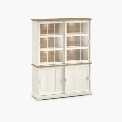 Ensemble dressoir dr3 + dessus de living wv8 blanc