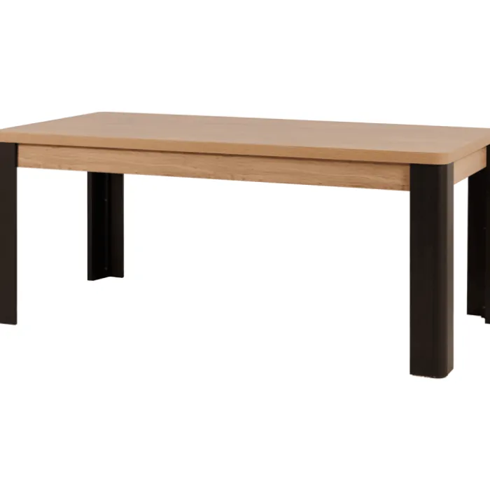 Ensemble Dressoir, table et vitrine Mateo