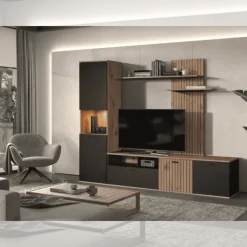 Ensemble meuble tv Silver
