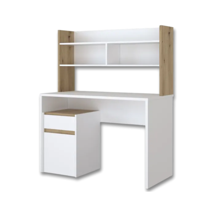 Ensemble Modultrick - Bureau 140 cm avec Surmeuble