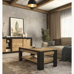 Ensemble salle à manger Dressoir + table TUDOR ( sans chaises )