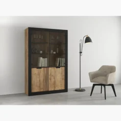 Ensemble salle à manger Dressoir + table TUDOR ( sans chaises )