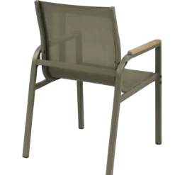 Ensemble table + 6 chaises Rouen Kaki