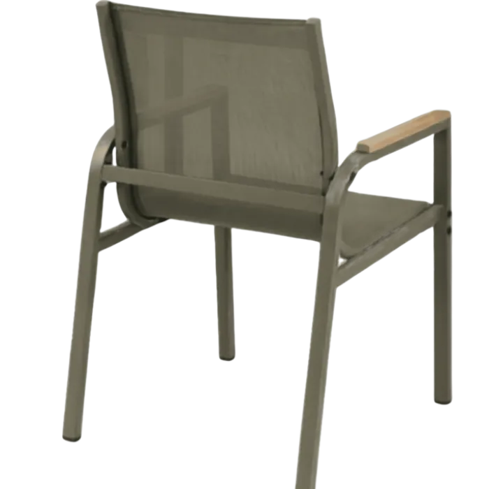 Ensemble table + 6 chaises Rouen Kaki
