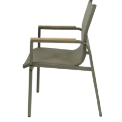Ensemble table + 6 chaises Rouen Kaki