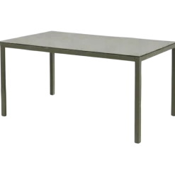 Ensemble table + 6 chaises Rouen Kaki